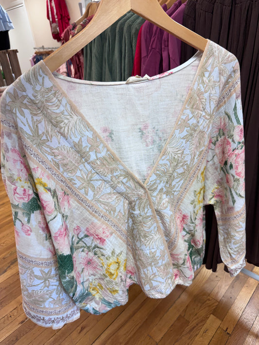 Boho Wrap Top