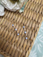 Blue Dangly Earrings
