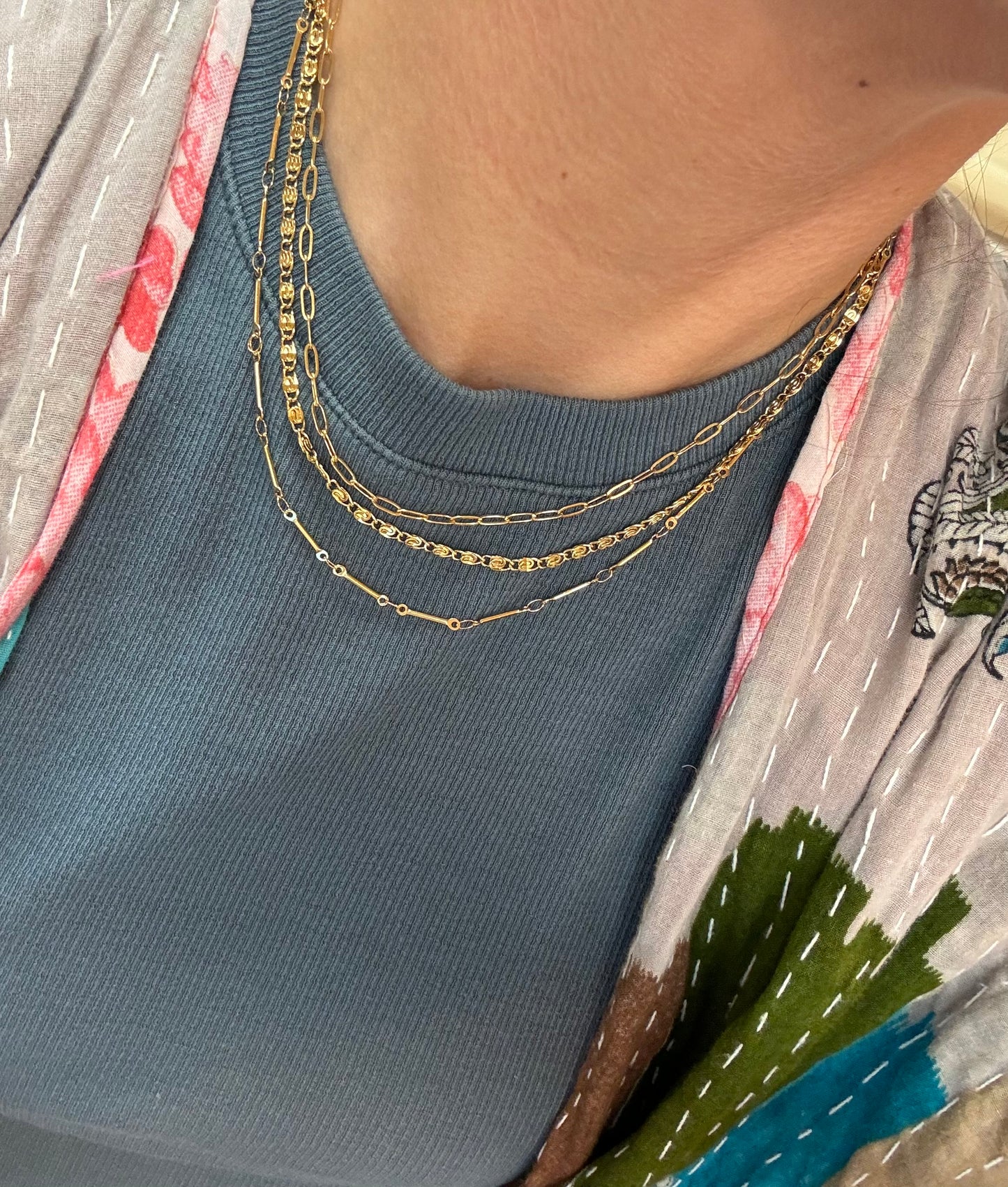 Triple Layered Necklace