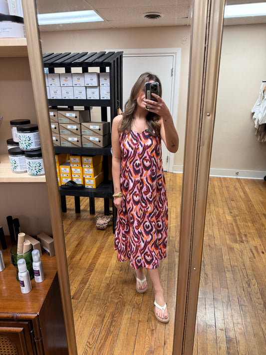 Sunset Swirl Dress