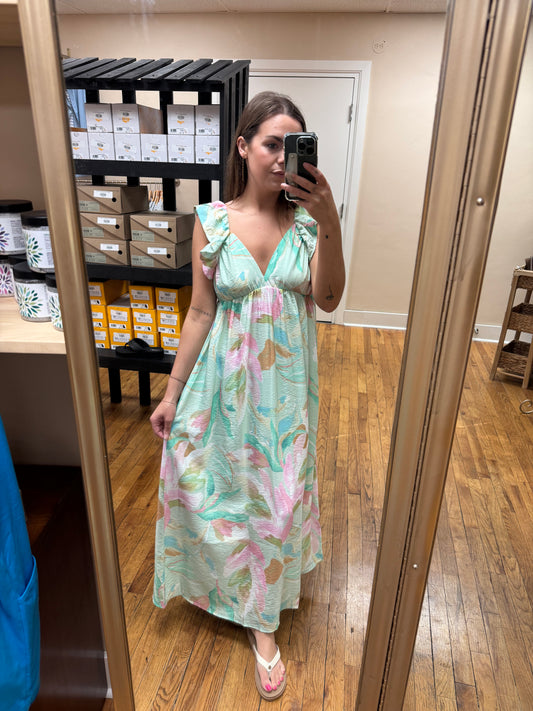 Myra Watercolor Dress