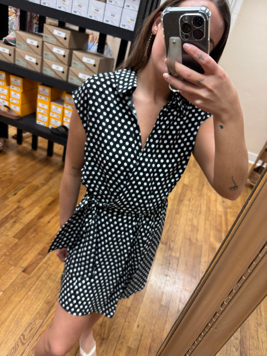 Playful Polka Dot Romper
