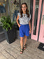 Cobalt Dress Shorts
