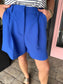 Cobalt Dress Shorts