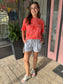 Coral Star Tee