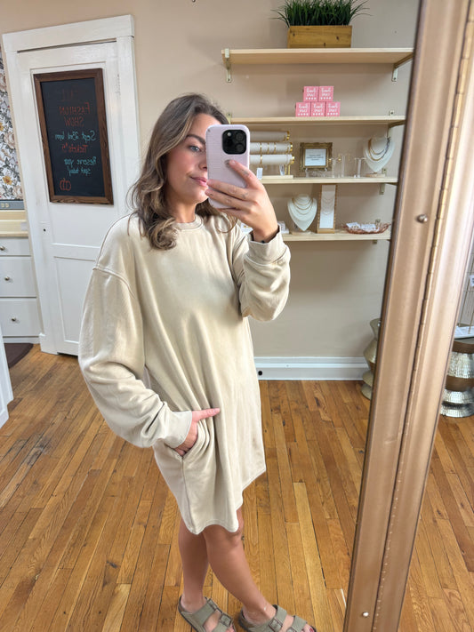 Cozy Taupe Tunic