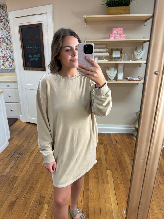 Cozy Taupe Tunic