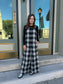 Checkered Charm Jumpsuit