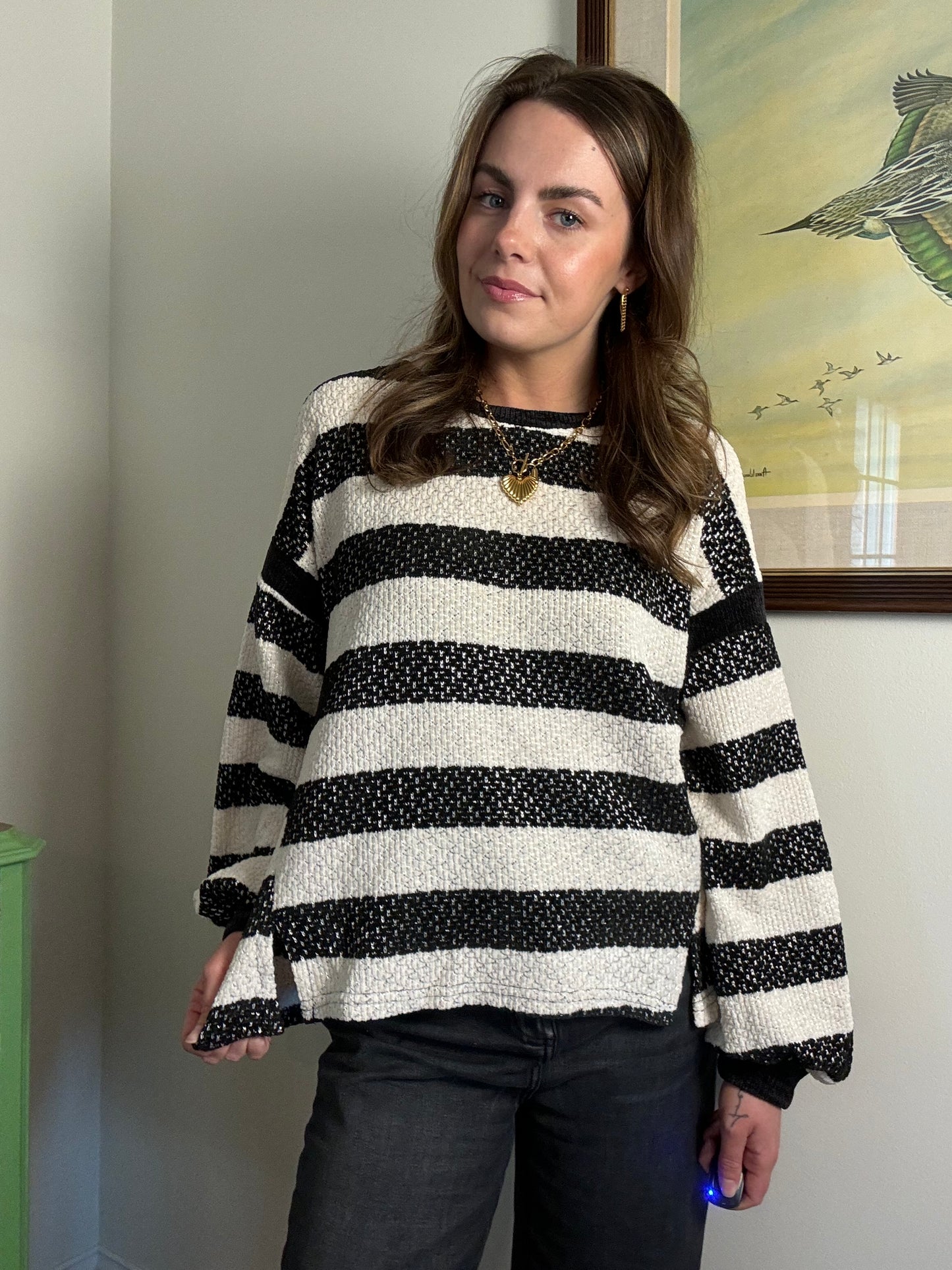 Soft Striped Pullover