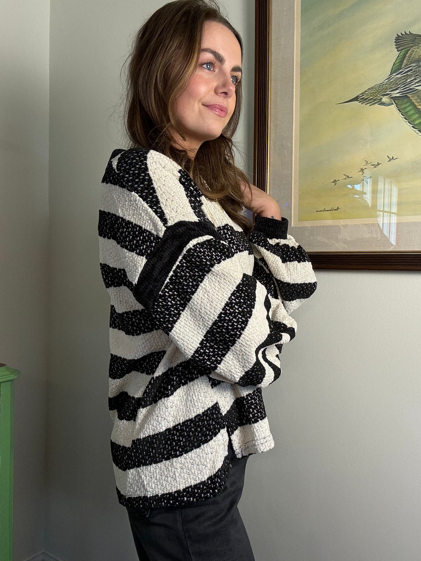 Soft Striped Pullover