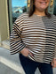 Boxy Striped Pullover