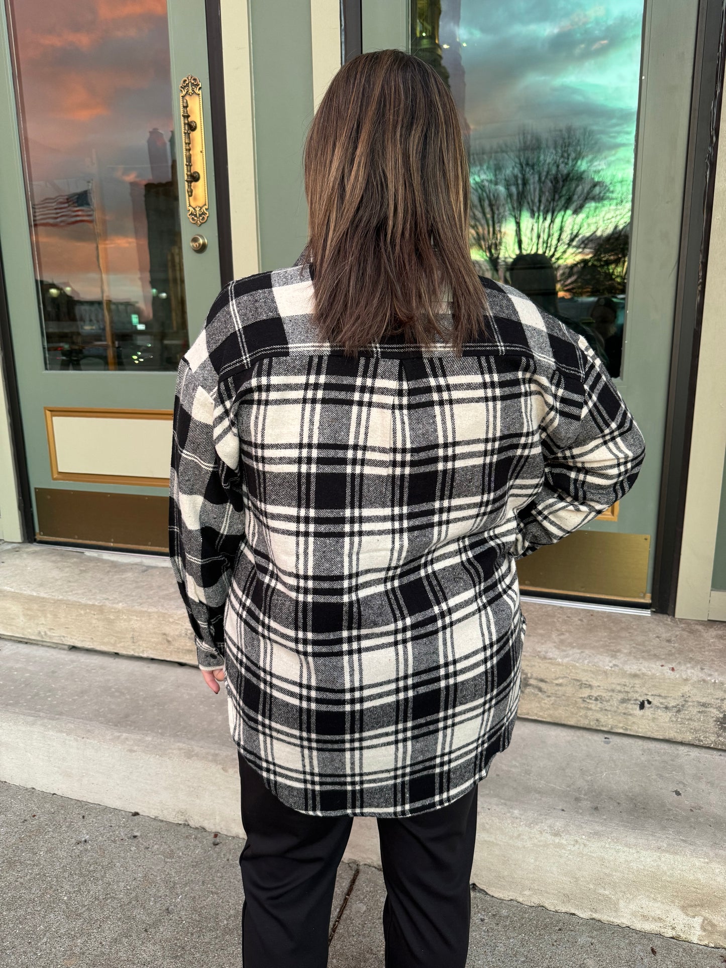 Plaid Tunic