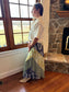 Mixed Print Maxi Skirt