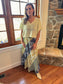 Mixed Print Maxi Skirt
