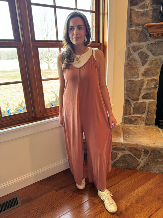 Baggy Modal Jumpsuit