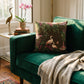 Velvet Crane Pillow