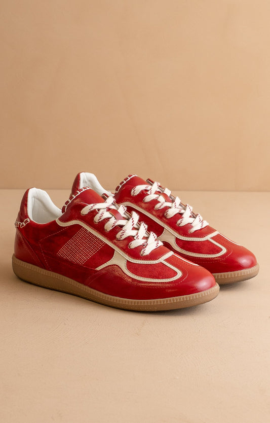Dalia Red Sporty Sneakers