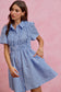 Gingham Smocked Dress