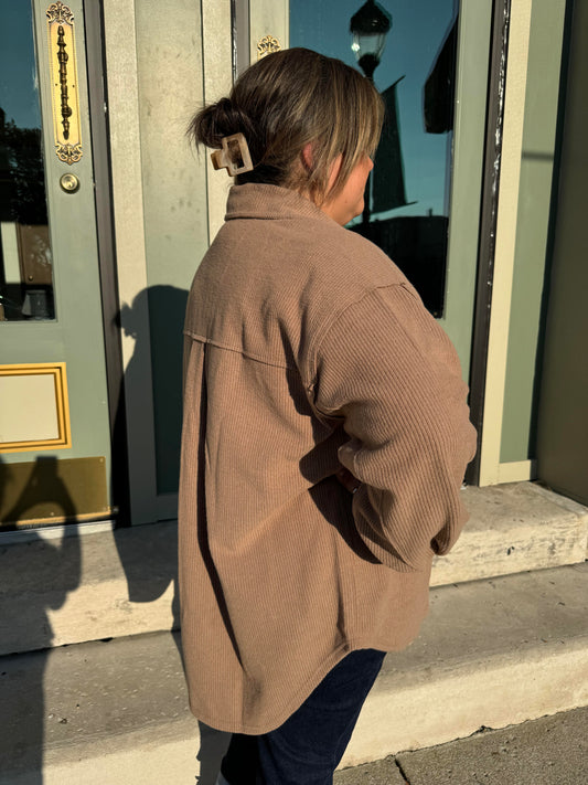 Mocha Knit Jacket