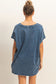 Slouchy V Neck Tee