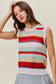 Summer Striped Knit Top